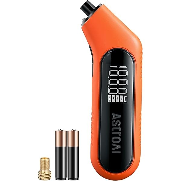 AstroAI Tire Pressure Gauge Digital 3-300PSI Large Screen with Backlight