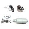 Straight Exhaust With Muffler for: Predator 79cc 3HP
