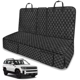 Dog Car Seat Cover for Back Seat for Hyundai Santa Fe Tucson Kona 2000-2027