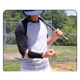 mocrel Tennis Wrist Support,Wrist Bands for Working Out,Adjustable Carpal Tunnel Wrist Brace,Lightweight Wrist Wraps,Sweat Wristband Support 6.3 * 4.1 inches (Black)