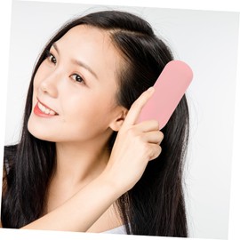 FRCOLOR Retractable Scalp Cleaning Comb with Massaging Function Portable Hair Detangling Tool for Women Flake Removal Stylish Design for Travel and Daily Use