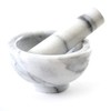 Norpro 693 White Marble Mortar and Pestle, 1 EA