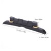 Mandolin Bridge,Adjustable Ebony Bridge for Mandolin Musical Accessory