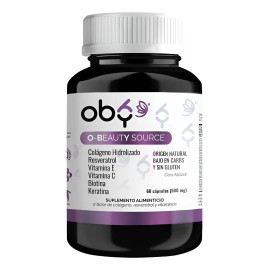 Oby Biotina Colageno Keratina Vitamina Capsulas