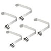 PATIKIL 9.5x9mm Kayak Paddle Snap 5pcs Pole Push Button Spring