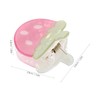 Ipetboom Fruit Strawberry Claw Clip Acrylic Hairpin for Girls Novelty
