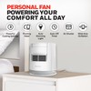 Honeywell QuietSet™ Sleep Personal Fan with Pink Noise, 3 speeds,