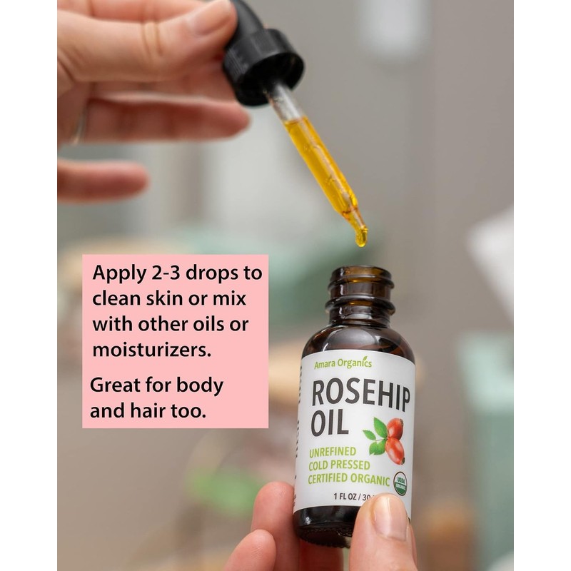 Aceite de rosa mosqueta – Certificado USDA orgánico – 100%