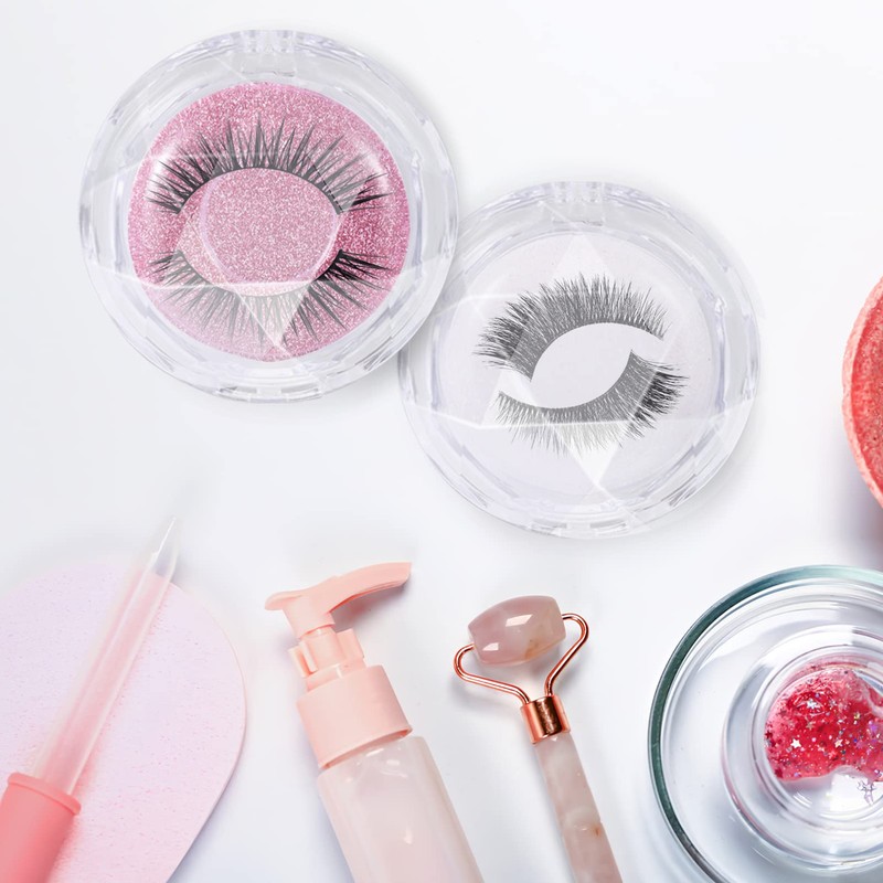 Beavorty 3 Pcs Eyelash Case Empty Eyelash Case Holder Container