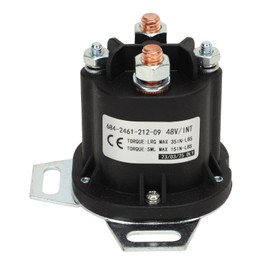Solenoid Valve, 48V 150A Cart Solenoid Replacement for E‑Z‑GO RXV Electric Carts 2008 Up to Now