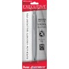 Pentel Glidewrite Executive Ballpoint Pen, (1.0mm) Medium, Silver Metal Barrel,