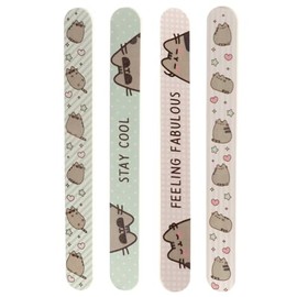 Puckator Pusheen The Cat Nail File - Strong Files for Acrylic Natural and Gel Nails - Nail Filer Sander Shaper Care Kit Set for Women - Beauty Products - Manicure Nailfile