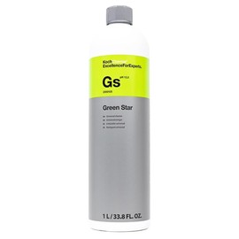 KOCHCHEMIE Green Star - Highly Concentrated Universal Cleaner; NTA, Phosphate, and Solvent Free, Clean Auto Interiors and Exteriors, Engines, Commercial, Home, and Industrial Use (1 Liter)