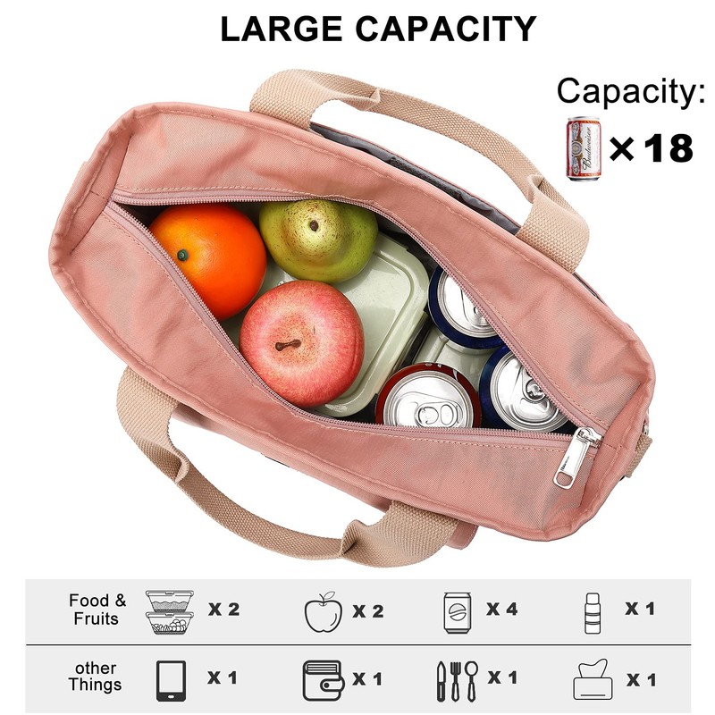 Weitars Lunch Bag for Women Work,Insulated Lunch Box Extra Large