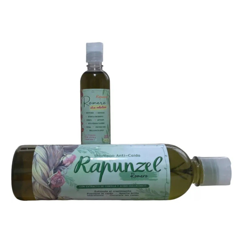 Kit Shampoo Y Aceite Anti-caida De Romero Rapunzel