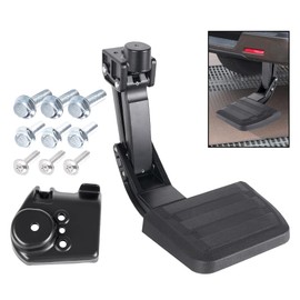 Aurorasters Rear Bed Step Retractable Bed Step Bumper Step for 2024-2025 Toyota Tacoma Accessories,Replaces PT392-35920 (2024+ Tacoma)