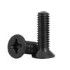 1/4-20 x 3/8'' (50 Pack) Flat Head Machine Screw, Phillips