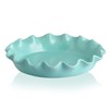 Sweejar Ceramic 11.5 Inches Pie Pan for Baking, Deep and