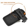 ULTRAFIRE 2PCS 402 Flashlight Pouch Holster,Stretchy Nylon Handheld LED Flashlights