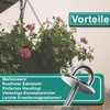 PRIOstahl Eye Plate Round with Bracket Mounting Hooks Ceiling Hooks