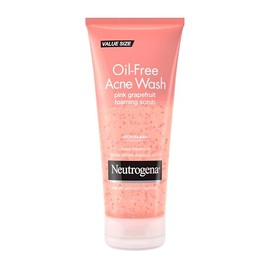 Limpiador facial de Neutrogena para el acné sin aceite, Rosado