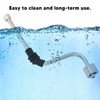 Stainless Steel Steam Wand Coffee Machine Steam Tube for DeLonghi