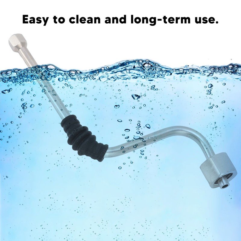 Stainless Steel Steam Wand Coffee Machine Steam Tube for DeLonghi
