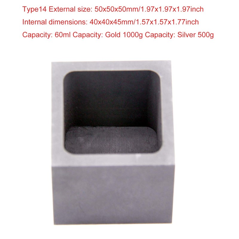 Graphite Ingot Mold, High Purity Refining Graphite, Melting Casting Mould