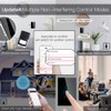 MoesGo 2nd Generation WiFi RF433 Smart Touch Wall Single Fire