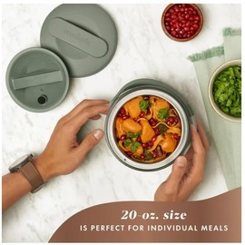 Crock-Pot® Lunch Crock® Food Warmer 20 oz, Moonshine Personal Portable Dishwasher-Safe Green