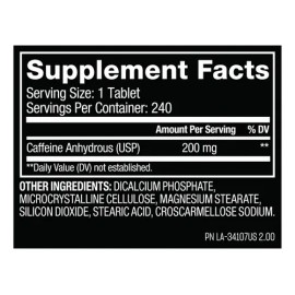Cafeina Mutant Caffeine Energia Focus 240 Tabletas L