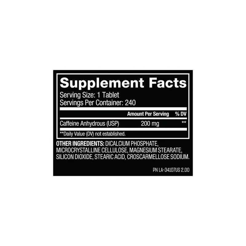 Cafeina Mutant Caffeine Energia Focus 240 Tabletas L