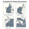 VigorSpring Reversible Highland Cow Blanket - 50x70 Inch
