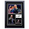 Stunning Quality Phil Taylor Signed/Autographed Print. Darts. (A4 Framed 34cm