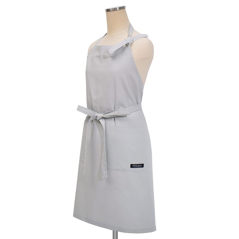 Style Decor W3203000 Apron Solid Ox Frost Gray