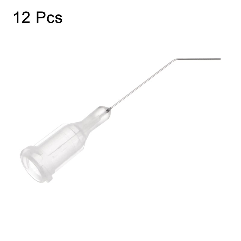 sourcing map 12pcs Blunt Tip Dispensing Needles, 27 Gauge 45