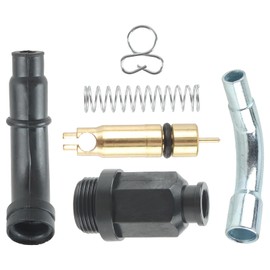 CARBBIA Carburetor Choke Cable with Starter Valve Plunger Kit Compatible with Honda Rancher 350 TRX350 TRX350FM TRX350TE TRX350TM TRX350FE 2000-2006 17950-HN5-671 16046-HM5-730 DPSCR262