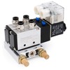 Heschen Pneumatic Solenoid Valve 4V210-08 PT1/4 12V DC 5-Way 2