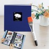 12X12 Cobalt Blue Book Cloth Cover, Post Bound Album, Bundle