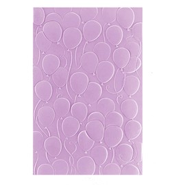 3D Embossing Folder for Card Making Floating Balloons Plastic Embossing Folder Template for DIY Scrapbooking Paper Crafts Handmade Card Christmas Birthday Valentine's Day Wedding Card Decorations