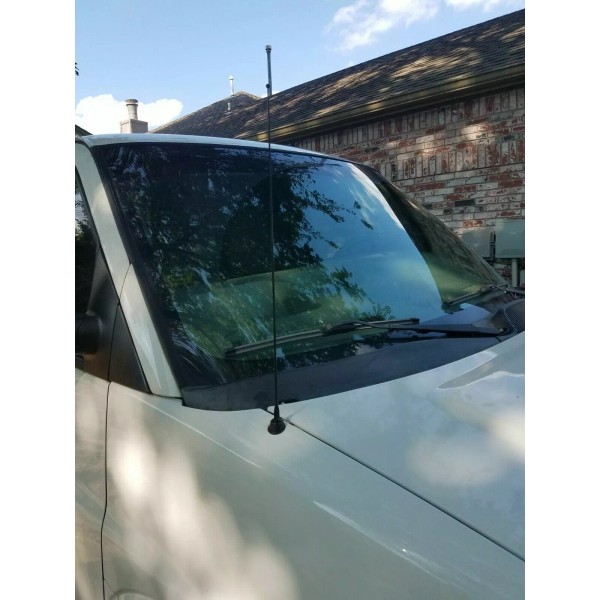 Sold by eAccessoriesUsa 21" Black Stainless Antenna Mast Radio AM/FM