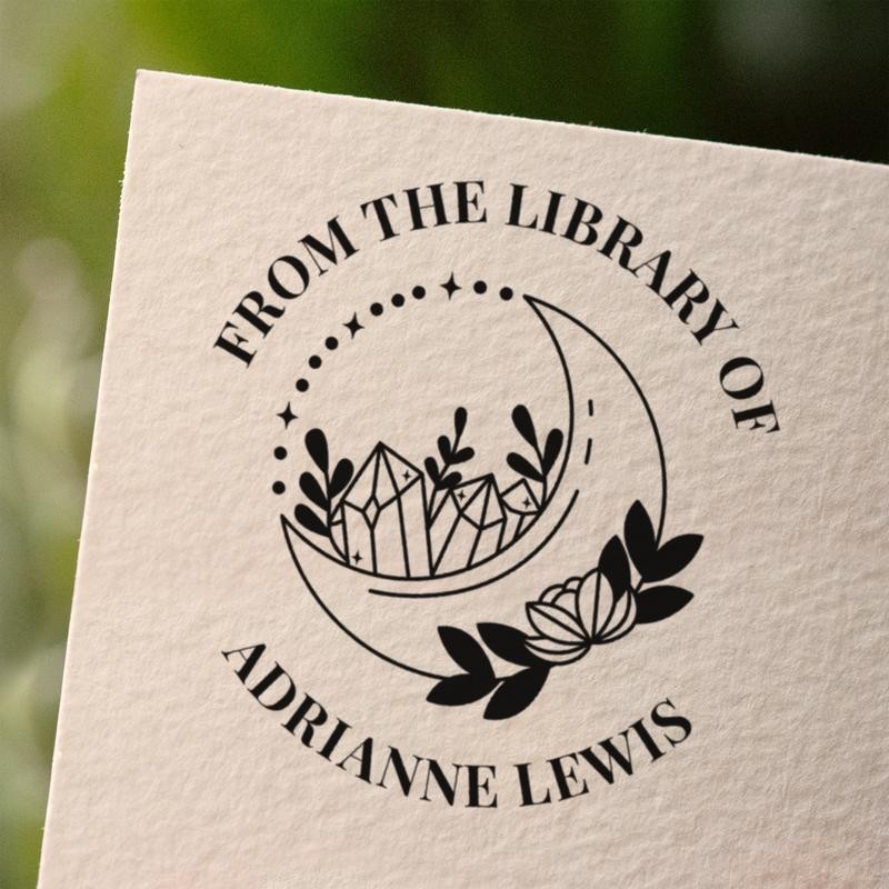 from The Library of Book Stamps | Custom Stamp |
