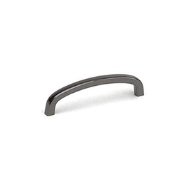 Berenson Cadence 96mm Center to Center Arch Cabinet Pull, Black Nickel