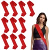 10 Pack Sash Blank Satin Sash Plain Sash Pageant Party