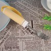 Disabled Patient Arthritis Elder Utensil Removable Flexible Rotating Eating Fork