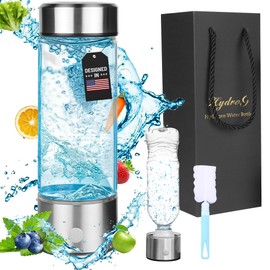2025 New Model - Hydrogen Water Bottle Generator - SPE/PEM - Rechargeable & Portable Ionizer - Hydrogenated Water - Athletic Performance & Hydration System