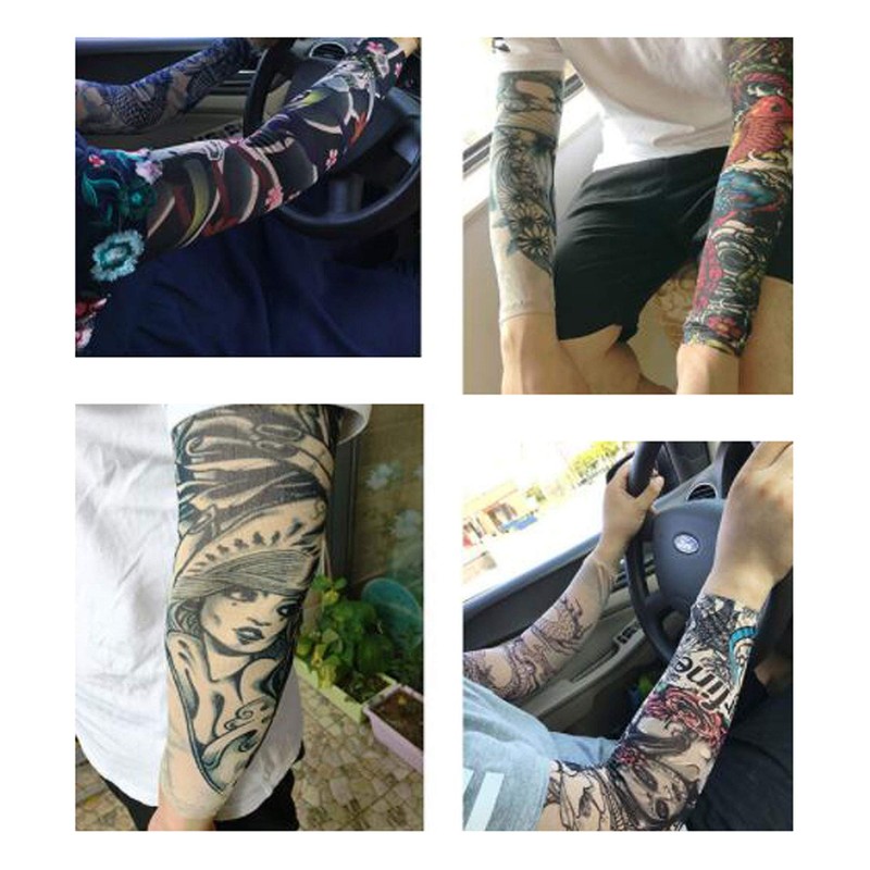 Fukufuku Tattoo Arm Cover, Cold Feeling, Sunscreen, Tattoo Sleeve, Breathable,