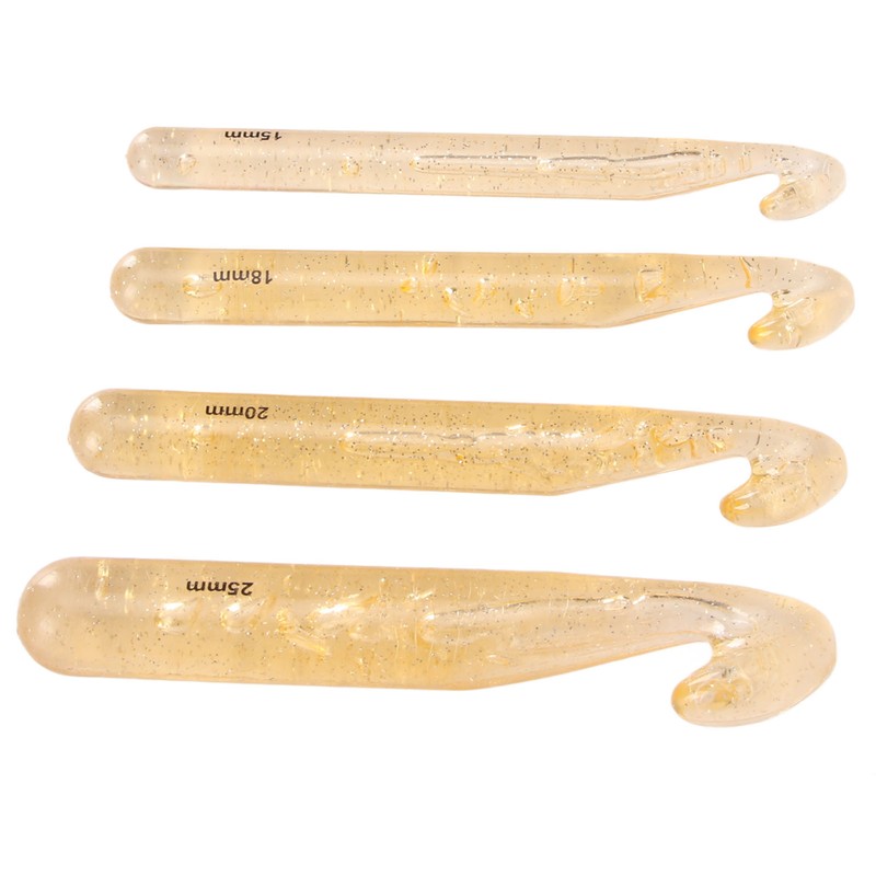 Large Crochet Hooks Plastic Weaving Knitting Crochet Hook Tools for