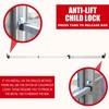 SecurityMan Window Security Bar - Easy Install for Horizontal/Vertical Windows