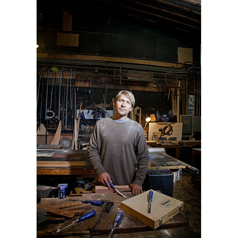 IRWIN Marples Chisel Set for Woodworking, 6-Piece (M444SB6N), Blue